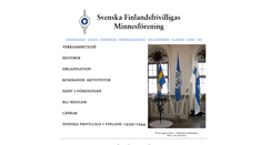 Desktop Screenshot of finlandsfrivilliga.se